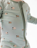 Little Lamb Bamboo Onesie