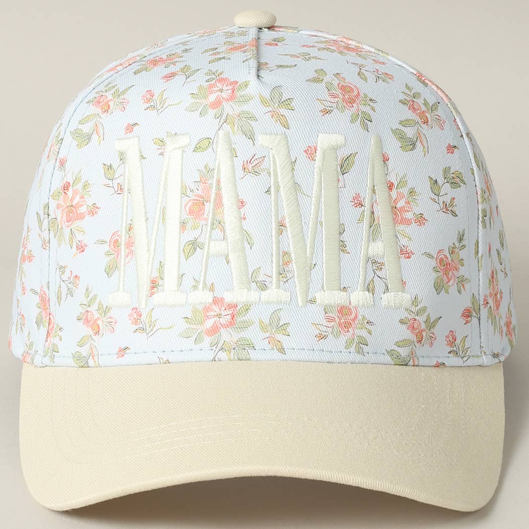 MAMA Floral Hat