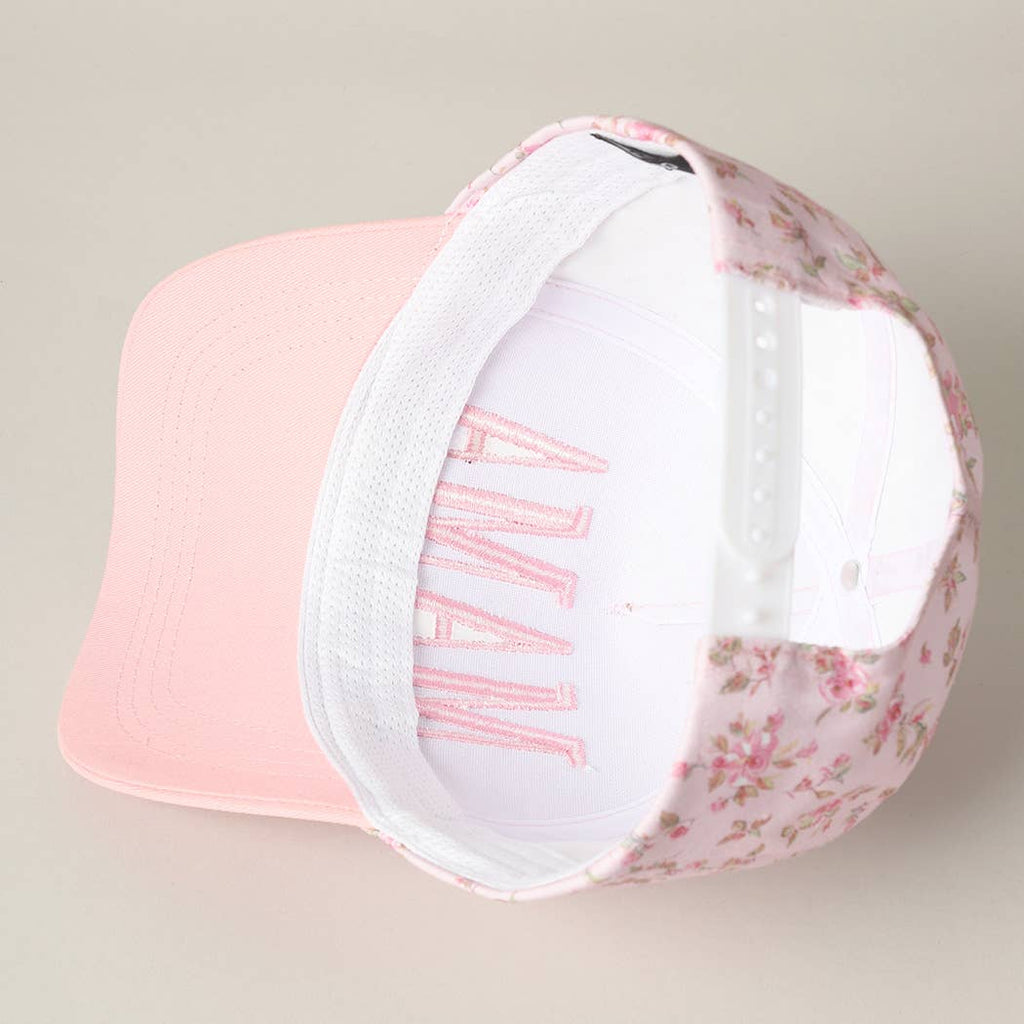 MAMA Floral Hat