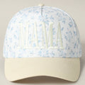 MAMA Floral Hat